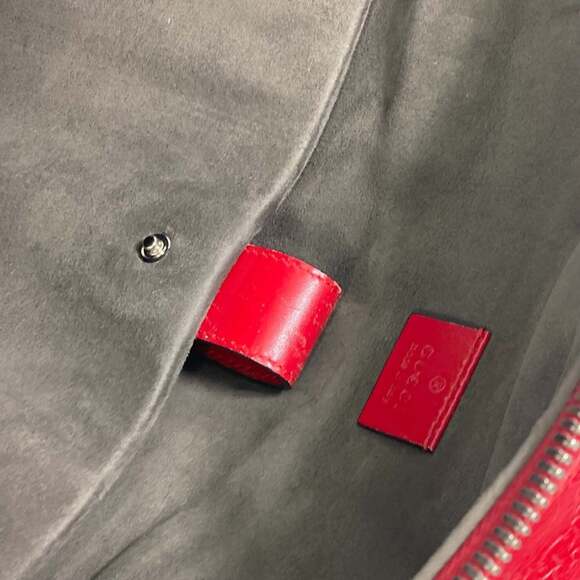 GUCCI Authentic Red Leather Backpack main image 16